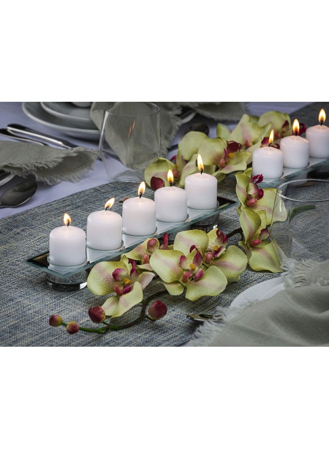 Bolsius White Pillar Candles - 2x3 Inches - 20 Pack Unscented - Premium European Quality - Dripless, Smokeless, and Clean Burning Household Candles - Perfect for Wedding, Party, Dinner, And Home Décor - Image 4